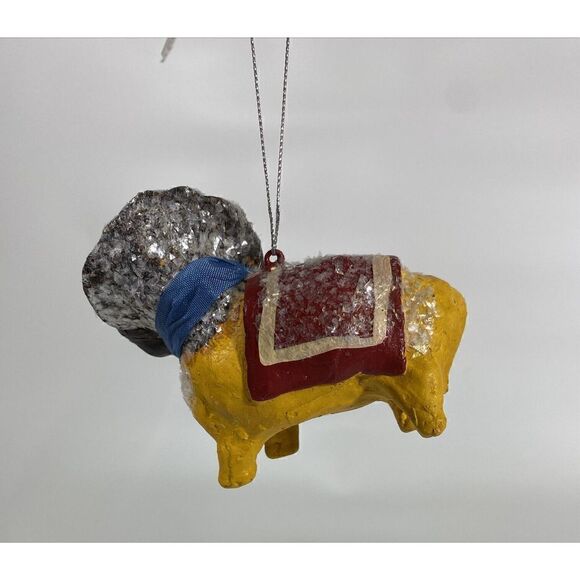 Penny McAllister Circus Lion Christmas Ornament Folk Art W/Box - Picture 10 of 10